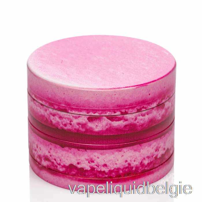 Vape Smaken V Syndicaat 2,5 Inch 4-delige Scherprasp Dine-in Grinder Frambozen Macaron